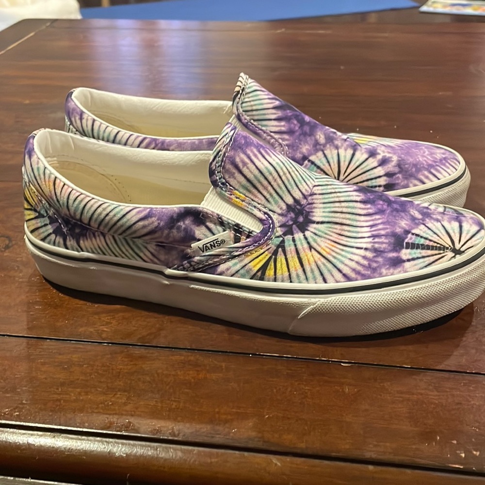 Classic Vans Tye-Dye Slip Ons.